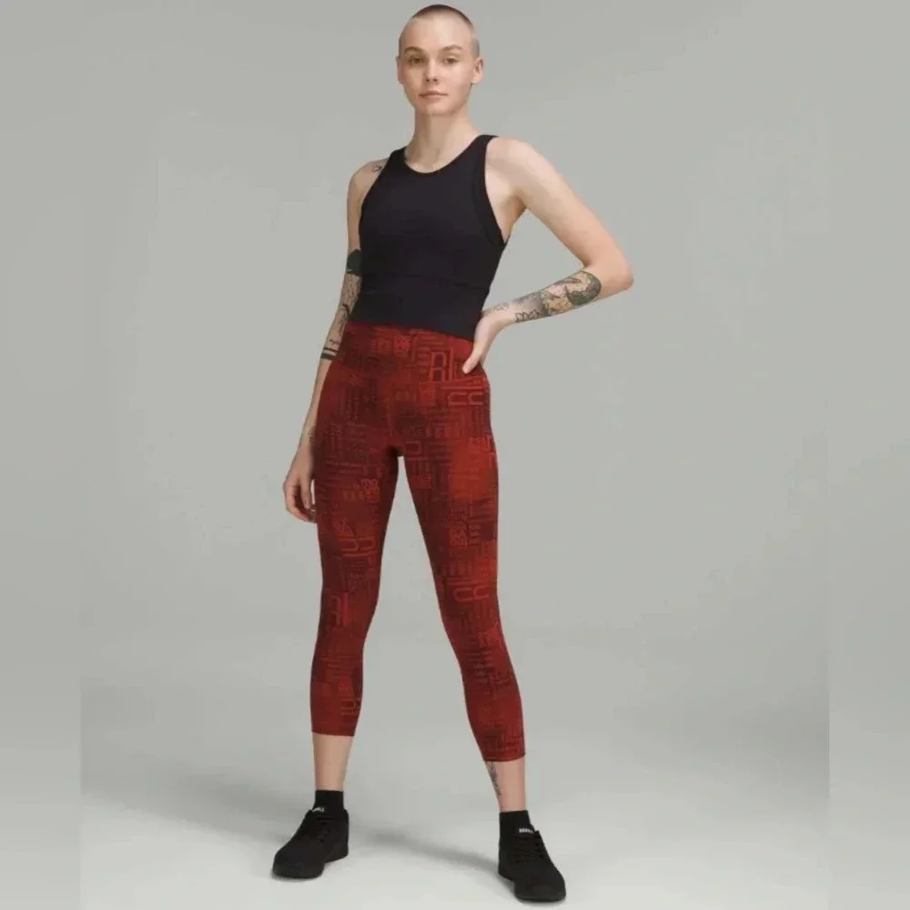 Lululemon Wunder Train High-Rise Crop 23